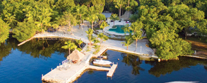 Largo Resort is a private sanctuary with accommodations. 